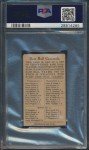 1910 E91 Walter Johnson Caramel Card - PSA Authentic