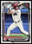 2024 Bowman Draft Ryan Waldschmidt Baseball Card