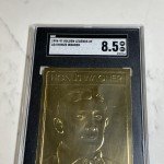 1994-97 Golden Legends Honus Wagner 22K Card
