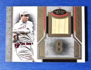 Tris Speaker 2024 Topps Tier One Bat Relic