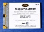 Tris Speaker 2024 Topps Tier One Bat Relic
