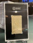1911 T205 Gold Border John McGraw Card