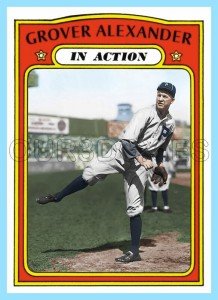 Grover Cleveland Alexander ACEO Art Trading Card