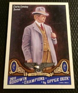 2011 Goodwin Champions Charles Comiskey Baseball Card