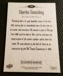 2011 Goodwin Champions Charles Comiskey Baseball Card