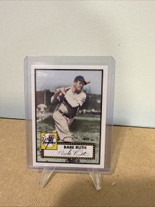 2008 Topps Babe Ruth Bonus Card BR52