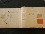 1935 Lou Gehrig Wheaties Hand Cut Card
