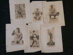 1935 Lou Gehrig Wheaties Hand Cut Card