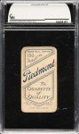 1909-1911 T206 Christy Mathewson White Cap Card
