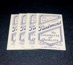 4x Honus Wagner T206 Reprint Baseball Cards