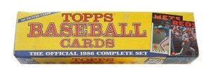 1986 Topps Baseball Cards Complete Set 1-249