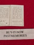 1912 Hassan T202 Triple Folders: Meyers, Wiltse, McGraw