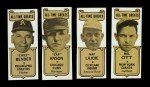 1969-70 Bazooka All-Time Greats Card Set
