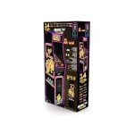 ARCADE1UP Ms. Pacman Deluxe Black Variant Arcade Machine, Built for Your Home, with 5-Foot Tall Full-Size Stand-up Cabinet, 14 Classic Games, and 17-inch Screen