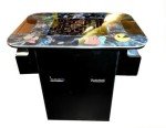 Doc and Pies Arcade Factory Full Size Professional Cocktail Arcade Machine | 412 Classic Games | Original, Classic Design | 2-Player | Full Size LCD Screen, Buttons and Joystick