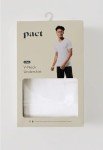 Organic Cotton Men's Stretch-Fit V-Neck Undershirts - 2-Pack