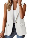 Patagonia Women's Cropped Sherpa Fleece Vest - White