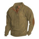 Patagonia Men's Camel Fleece Zip Sweater & More
