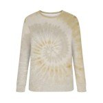 Women’s Gradient Tie-Print Long Sleeve Pullover
