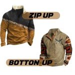 Aztec Cowboy Sweatshirt: Retro Pullover for Men