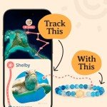 Sea Turtle Tracking Bracelet - Supports Conservation Efforts