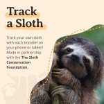 Fahlo Sloth Tracking Bracelet for Conservation