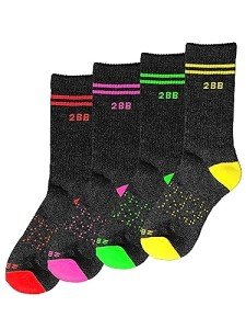 Two Blind Brothers Calf Sock Bundle (4 Pairs)