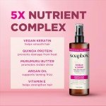 Heat Protectant Spray - 3-in-1 Hair Care Solution