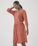 Pact Women's Organic Cotton Tie Waist Dress