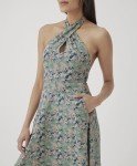 Pact Organic Cotton Women's Flare Halter Dress