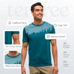 tentree Men's Juniper Graphic Tee - Jasper Heather