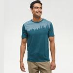 tentree Men's Juniper Graphic Tee - Jasper Heather
