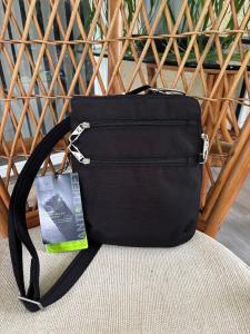 Travelon Anti-theft Slim Crossbody Bag - Black