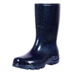 Starry Blue Mid Calf Waterproof Rain Boots