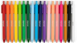 Colorful Yoobi Gel Pen Set 18 Fun Colors