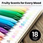 Colorful Yoobi Gel Pen Set 18 Fun Colors