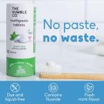 The Humble Co Mint Toothpaste Tablets - Eco-Friendly & Vegan