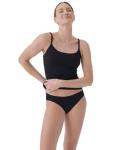 Pact Organic Cotton Women's Everyday Shelf Bra Camisole Black