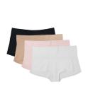 Pact Organic Cotton Maternity Foldover Brief Underwear for Pregnancy Postpartum, 4-pack