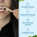 Eco-Friendly Floss Picks - 200 Count Bundle