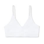 Pact Organic Cotton Women's Classic T-Shirt Bralette Underwear White