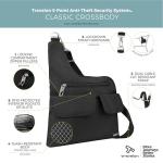 Travelon Black Anti-Theft Crossbody Bag