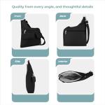 Travelon Black Anti-Theft Crossbody Bag