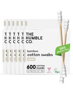 The Humble Co. Bamboo Cotton Swabs - 600 Count