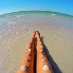 Pura Vida Beach Life Waterproof Anklet