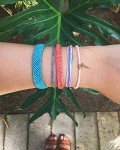 Pura Vida Rose Quartz Bracelet with Copper Charm