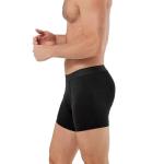 Pact Organic Cotton Men's Everyday Boxer Brief Underwear, 2 Pack Black