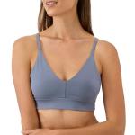 Pact Organic Cotton Women's Classic T-Shirt Bralette Underwear Iris Blue