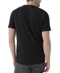 Pact Men's Organic Softspun Standard Fit Crew Neck T-Shirt, Pack of 5 - Black - Large