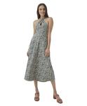 Pact Organic Cotton Women's Fit & Flare Halter Dress